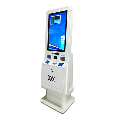 Özelleştirilmiş SDK Dokunmatik Ekran Bilet Kiosk Makinesi Self Servis Kiosk Pos