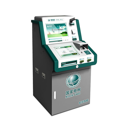 OEM Çift Ekran Kiosk Fatura Makinesi Ödeme Sistemi 19 İnç