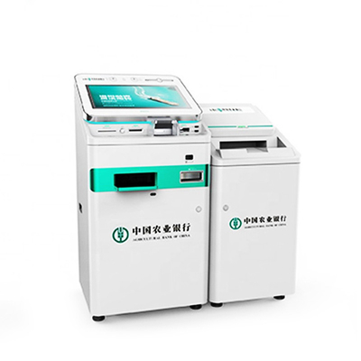 PCI sertifikası Dokunmatik Görüntülü Vezne Makinesi Atm Otomatik İşlem Makinesi