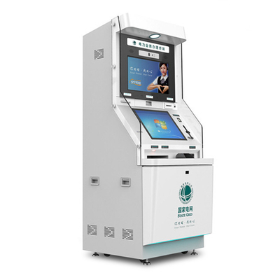 ATM Otomatik Banka Vezne Makinesi 19 İnç Çift Ekran Banka Kartı Self Servis
