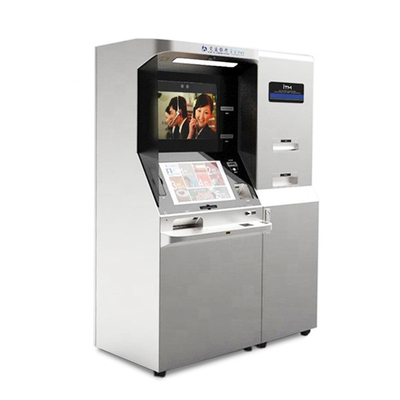 Banka Self Servis için 21.5 İnç Video Teller Otomatik Atm Makinesi Kiosk