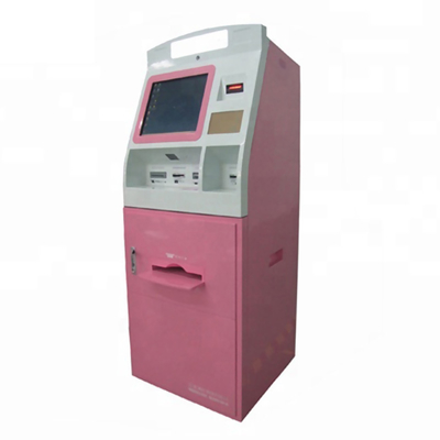 LCD monitörlü 220V Kapalı Self Servis Ödeme Kiosk Terminal Makinesi