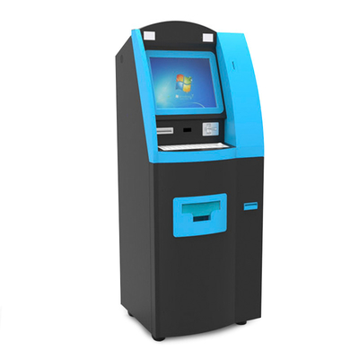 17" LCD Dokunmatik Ekranlı Self Servis ATM Para Yatırma Makinesi Bankacılık Kiosku