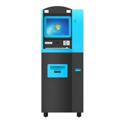17" LCD Dokunmatik Ekranlı Self Servis ATM Para Yatırma Makinesi Bankacılık Kiosku
