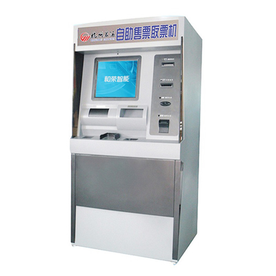 Nakit ve Banka Kartı Okuyucu ile Self Servis Uçak Bilet Kiosk Standee Ekipmanları