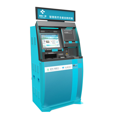 Nakit ve Banka Kartı Okuyucu ile Self Servis Uçak Bilet Kiosk Standee Ekipmanları