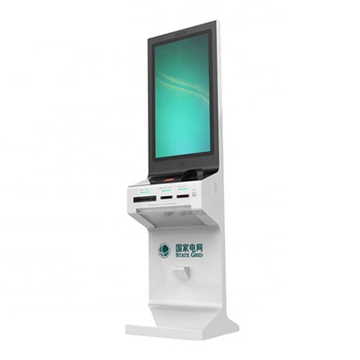 Klavye Yazıcı ile Dokunmatik Hükümet Kiosk Totem Lcd Ekran