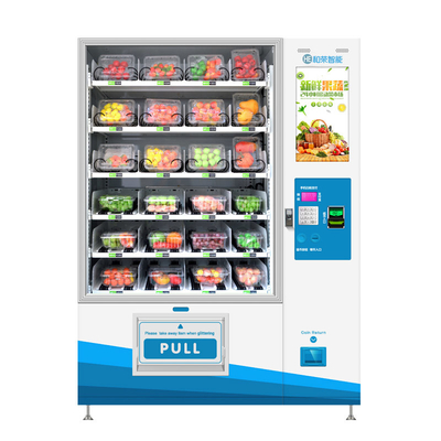 ODM Taze Meyve Salatası Gıda Otomatı Asansörlü Kiosk