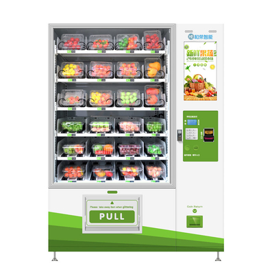ODM Taze Meyve Salatası Gıda Otomatı Asansörlü Kiosk