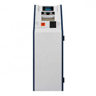 Yüksek Hızlı Otomatik fatura Banknot Para Yatırma Makinesi LCD-Dokunmatik Ekran küçük Nakit Para Yatırma Makinesi atm