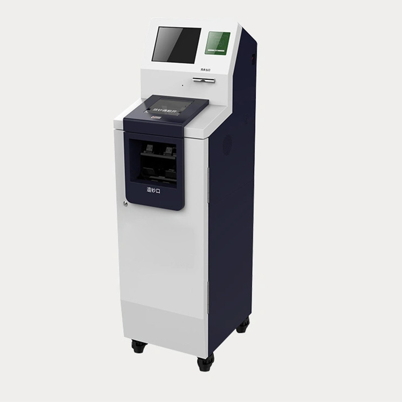 Dikili Para Yatırma Makinesi Self Servis CDM 17 14 15 İnç Dokunmatik Ekran