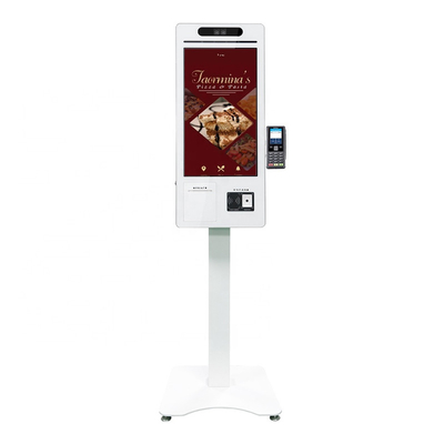 24&quot; Dokunmatik Ekran Self Servis Sipariş Makinesi Ödeme POS Sistemi Kiosk