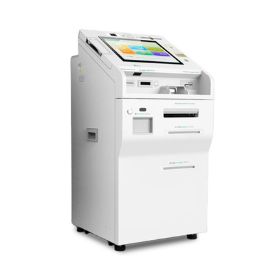Ayaklı Ticari Banka ATM Para Yatırma Makinesi Kapasitif Ekran